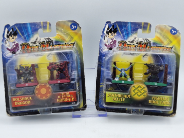 5x Duel Masters Vintage Mini Figuren - Hasbro 2004 - NEU